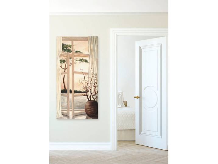 Hochwertiges Leinwandbild, Creme