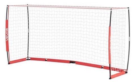 Faltbares Fußballtor - 3,6 x 1,8 m - Polyesternetz - Eisenrohre und Glasfaser - Für den Außenbereich und zum Training