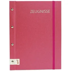 Roth 88563 Zeugnismappe - 12 Hüllen, pink