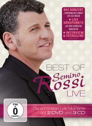Semino Rossi - Best Of - Live (Limited Deluxe Edition) - Preis vom 08.10.2026 07:26:42 h