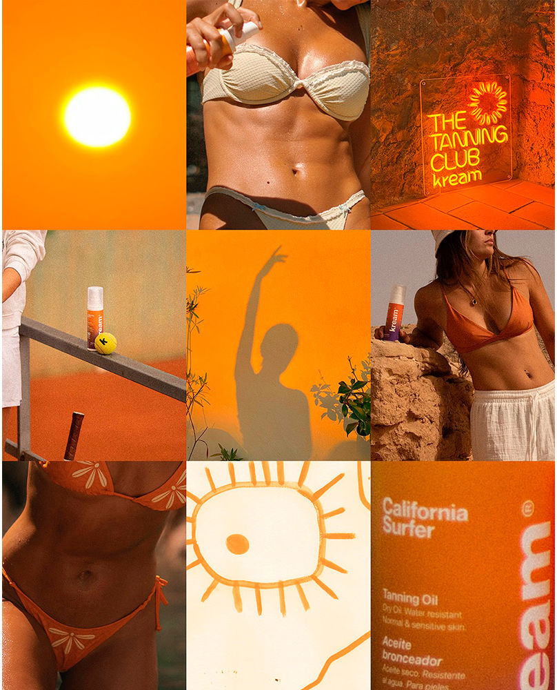 Kream California Surfer huile de bronzage SPF30 200 ml