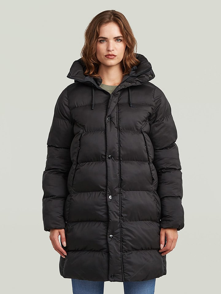 G-Star Wintermantel in Schwarz - XL