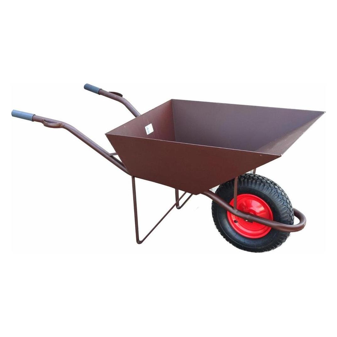 Awtools AW TACZKA BUDOWLANA 85L/2,0mm BRĄZ+OSŁONA KOŁA /GŁĘBOKA (33431945)