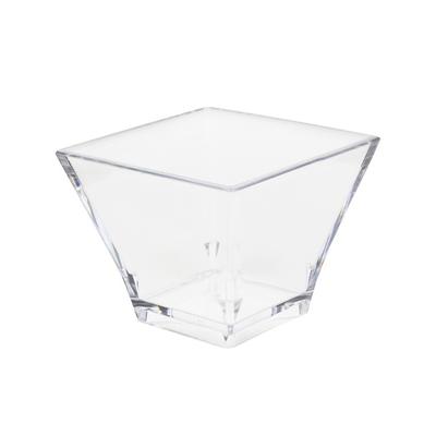 MONOUSO - Plastikschüssel Durable SAN "Pagoda" Transparent 88ml (96 Stück)
