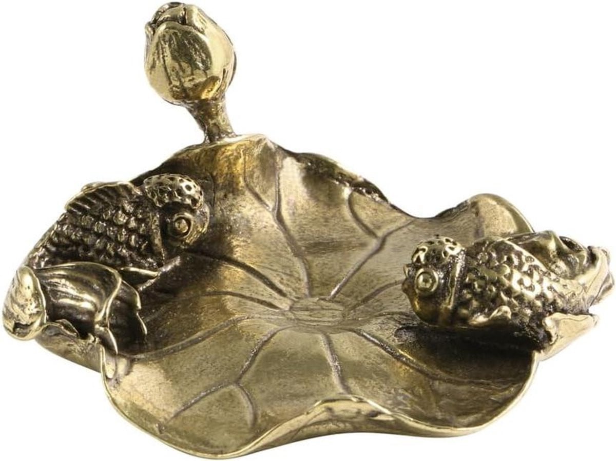 Decoratief Bronzen Beeld voor Woonkamer Decoratie - 62 x 27 cm - Brons