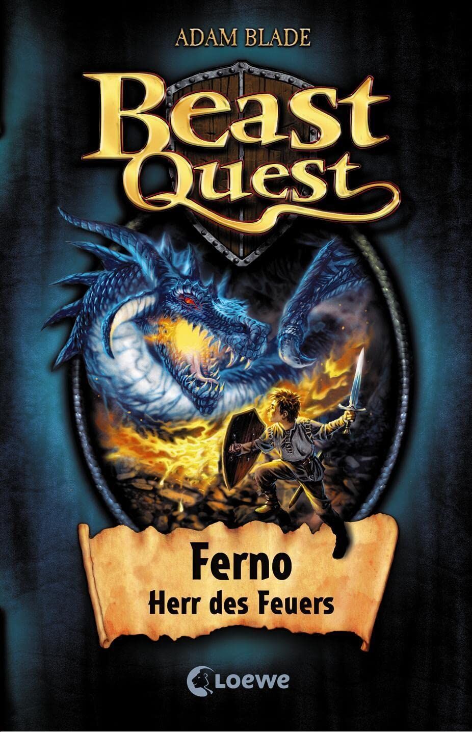 Adam Blade - Beast Quest 01. Ferno, Herr des Feuers - Preis vom 13.10.2026 11:25:28 h