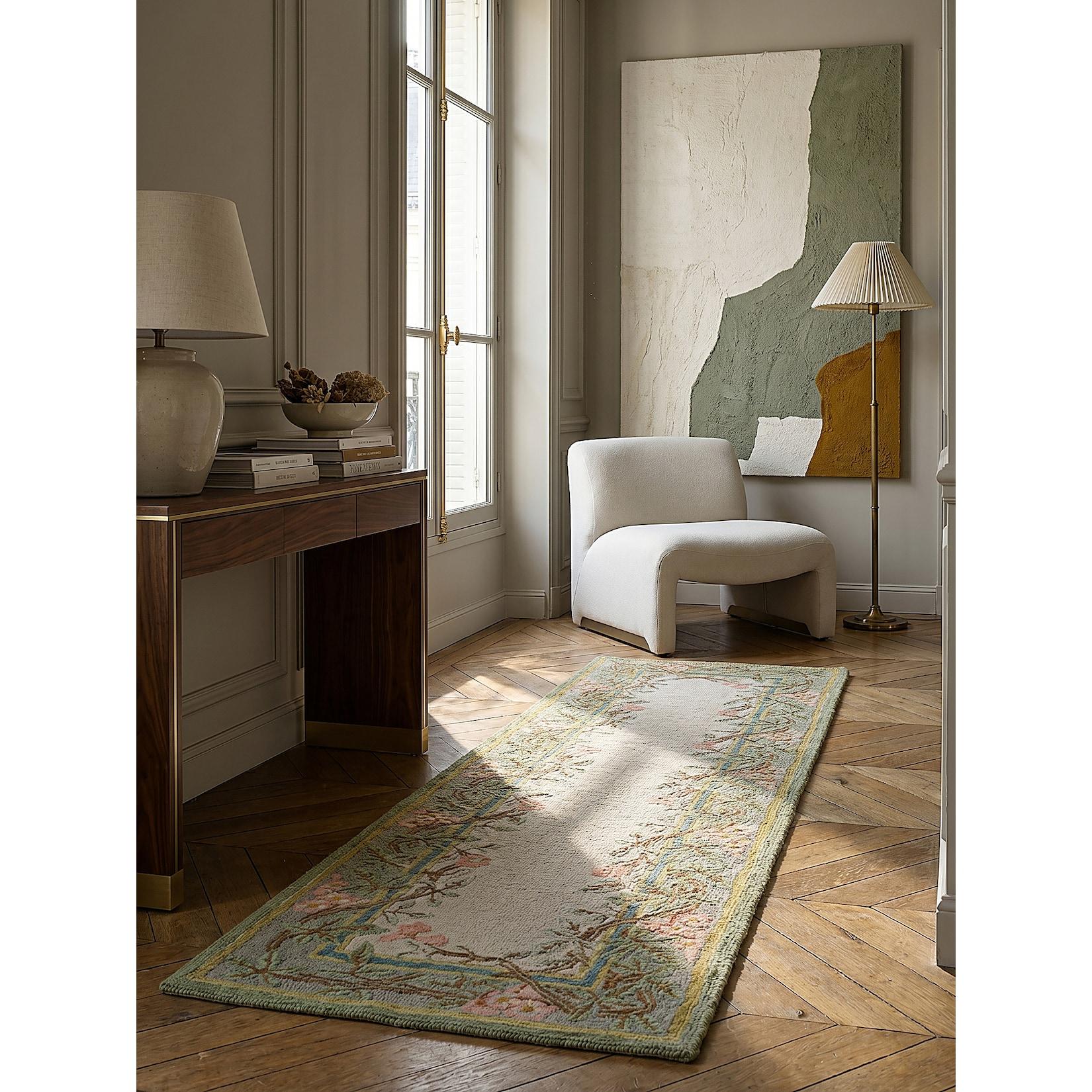 Läufer Wolle Bunt 80 x 300 cm - SOAR Kadima Design