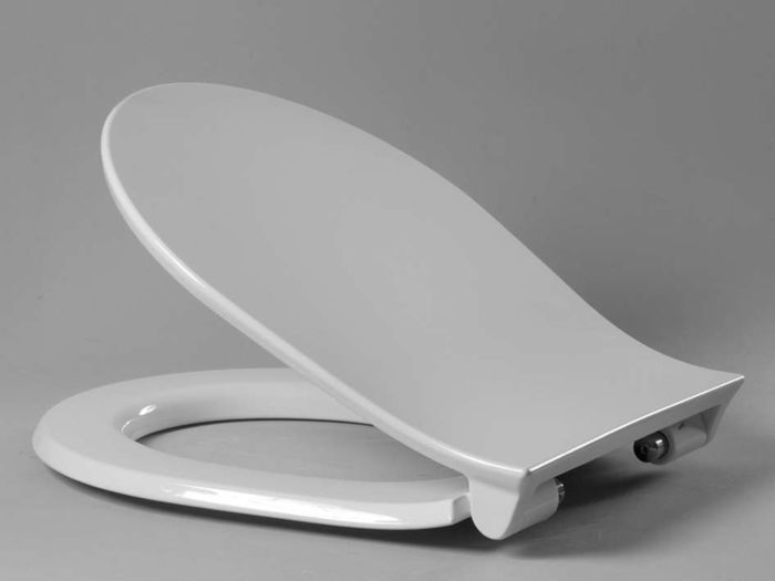 Haro WC-Sitz Malong Premium 517748 weiß, FastFixmutter, SoftClose Funktion