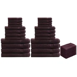 Casativo, Handtücher, 32-teiliges Handtuch-Set Frottee, je 8 Gäste-, Hand-, Badetücher (100 x 150 cm, 16 x 21 cm, 30 x 50 cm, 50 x 100 cm)