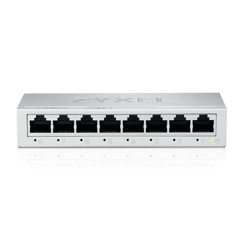 Zyxel GS108B v5 8-poorts Gigabit Unmanaged Ethernet Switch