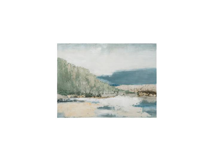 Handgemaltes Bild „Landschaft“ 90 x 120 cm Multicolor Crea Collection