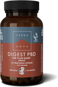 TerraNova Digest PBD Plants-Based Meals 50 cápsulas