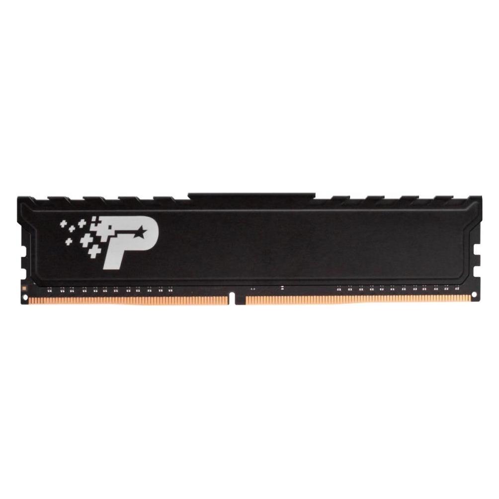 Patriot Speicher DDR4 Signature Premium 16GB/2666 CL19 schwarz (1 x 16GB, 2666 MHz, DDR4-RAM, U-DIMM) (PSP416G2666H1)