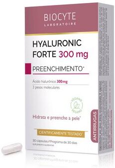 Biocyte Cápsulas Ação Anti Rugas Hyaluronic Forte 30 cápsulas