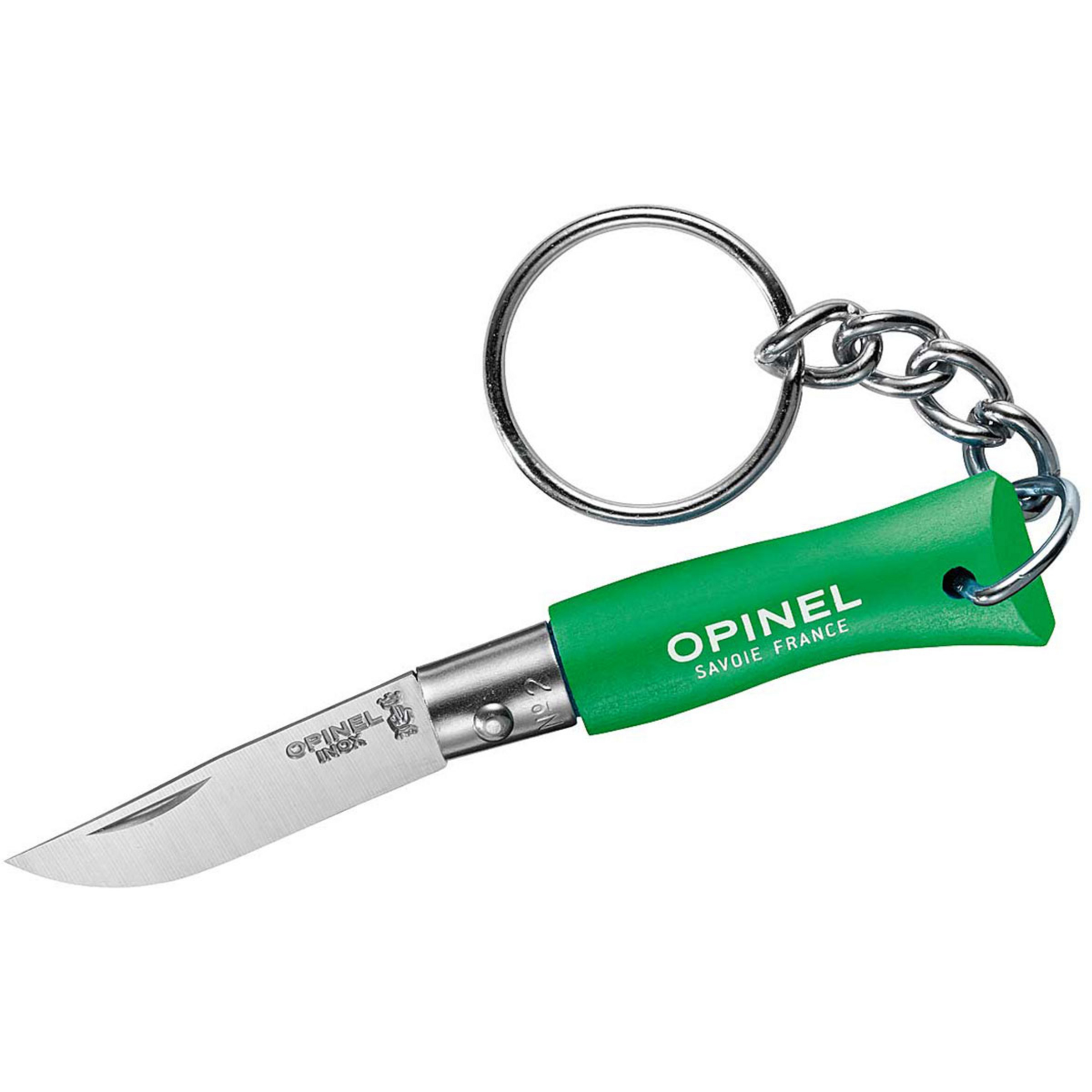 Opinel No 02 Colorama messer Taschenmesser gruen