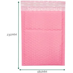 Pink Poly Bubble Envelope (180x230+40mm)