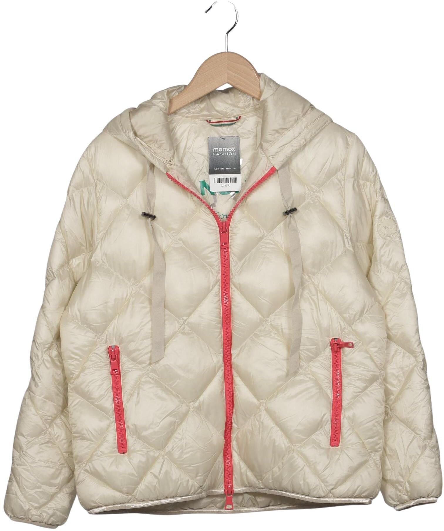 No.1 Como Damen Jacke, Cremeweiß, Gr. S, Synthetik - Second Hand