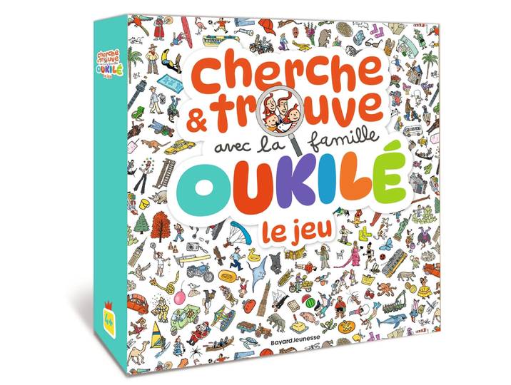 Cherche et trouve avec la famille Oukilé - Le Jeu - Cherche et trouve - Relève les défis - Joue aux 7 familles (Broché)
