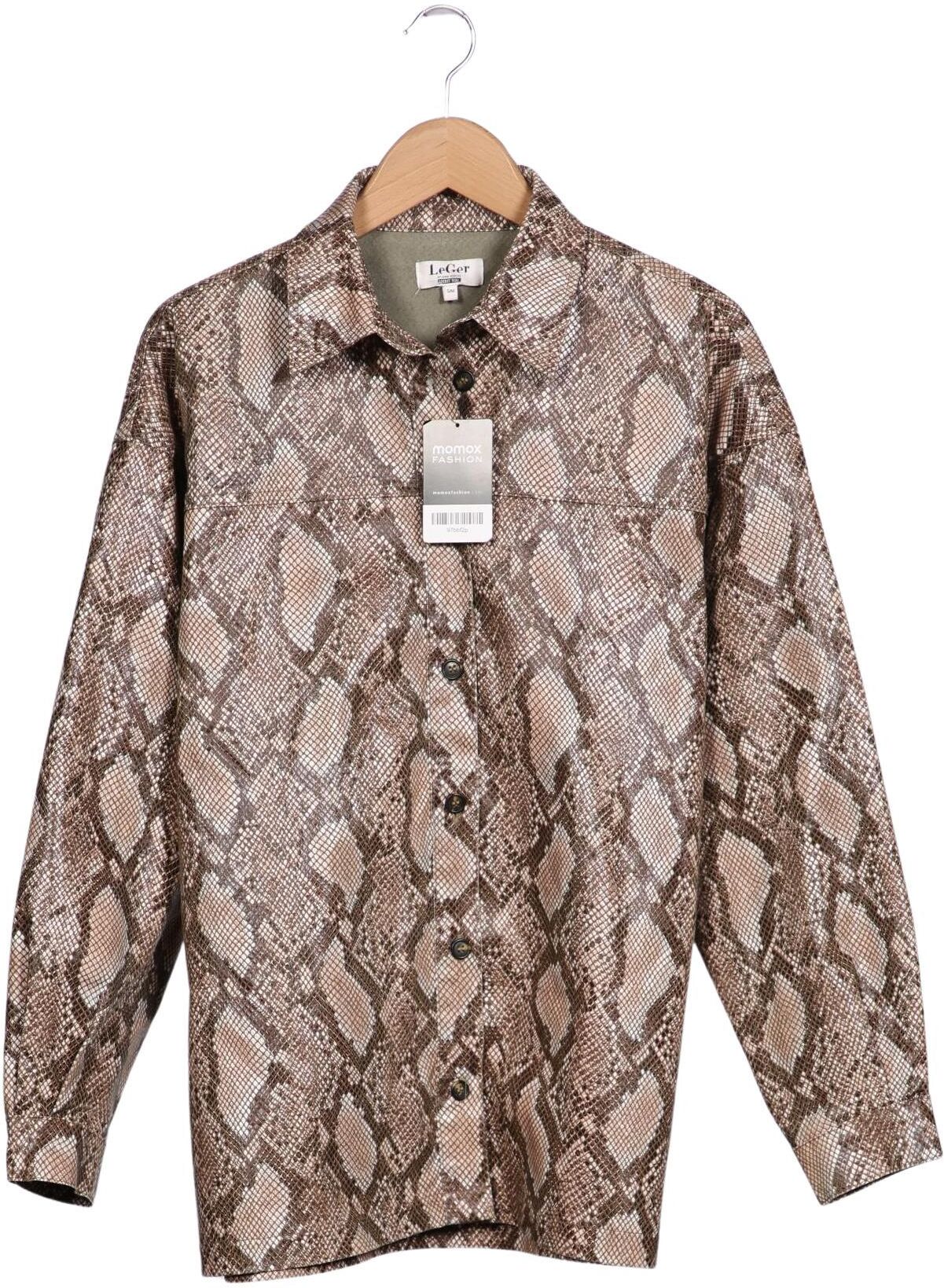 LeGer by Lena Gercke Damen Jacke, Braun, Gr. S, Synthetik / Elasthan / Baumwolle - Second Hand