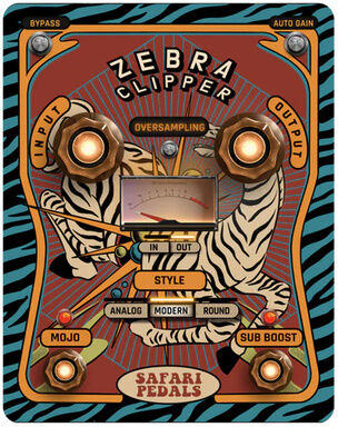 Safari Audio Zebra Clipper