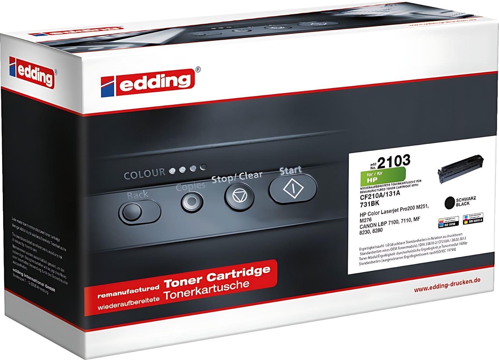 Edding HP CF210A-131A Toner Cartridge