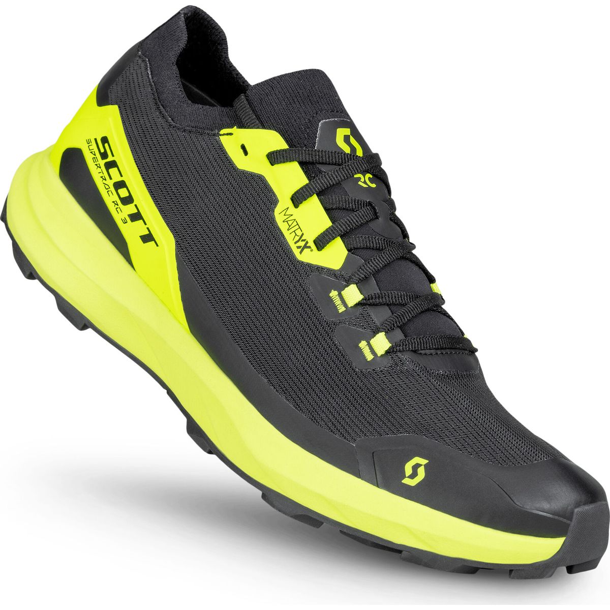 Scott Shoe Supertrac RC 3 black/safety yellow (6802) 42.5 4225796802425