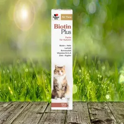 Doppelherz Biotin Plus 100 g - wenn das Fell glänzt, schnurrt das Herz