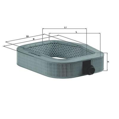Mahle Luftfilter [Hersteller-Nr. LX990] für Mercedes-Benz