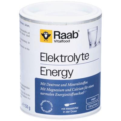 Raab Vitalfood Elektrolyte Energy Pulver 150 g
