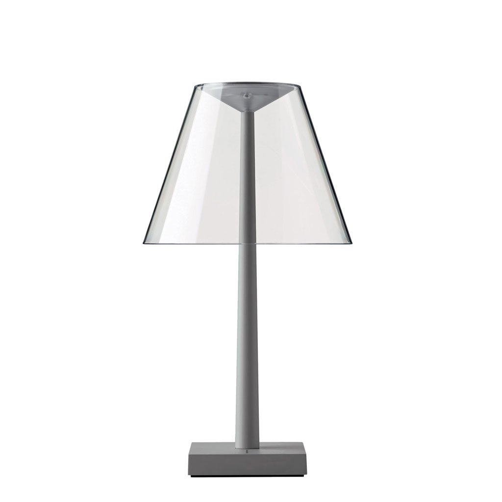 Rotaliana Dina T1 Tischleuchte (Struktur graphit, Schirm transparent) Struktur graphit, Schirm transparent 1DNT100120EL0