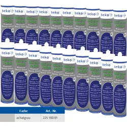 Beko 20x Premium Sanitär Silicon 310ml - PSS Silicon Premium - achatgrau