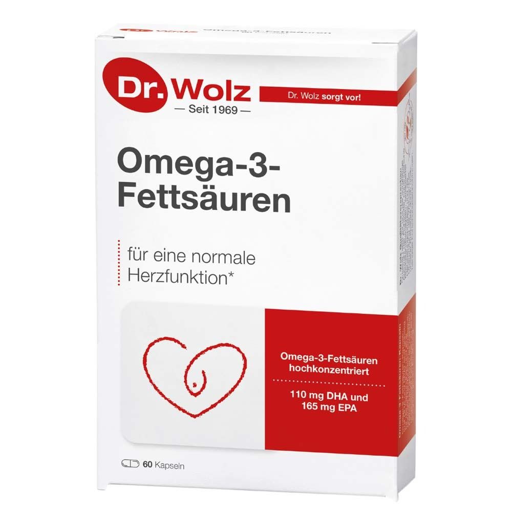 Omega-3 Fettsäuren 500 mg/60% Kapseln 60 St