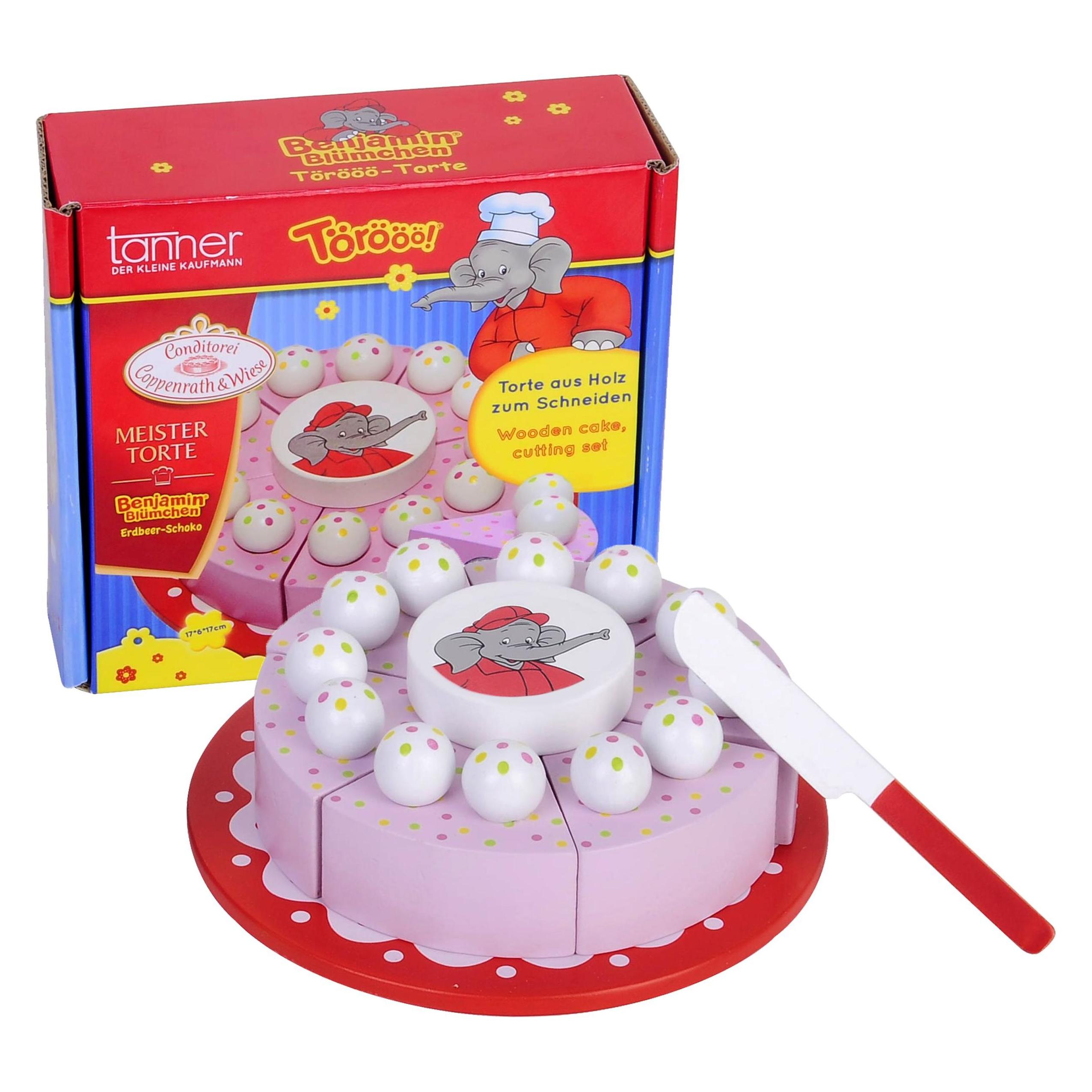 Tanner Benjamin Blümchen Torte zum Schneiden (0998.9)