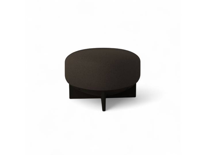 Gaber To-Go Sitzhocker, Braun/Schwarz, Neu