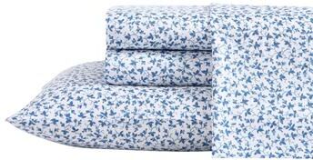 Laura Ashley Soft & Silky Sateen Printed Cotton Sheet Set