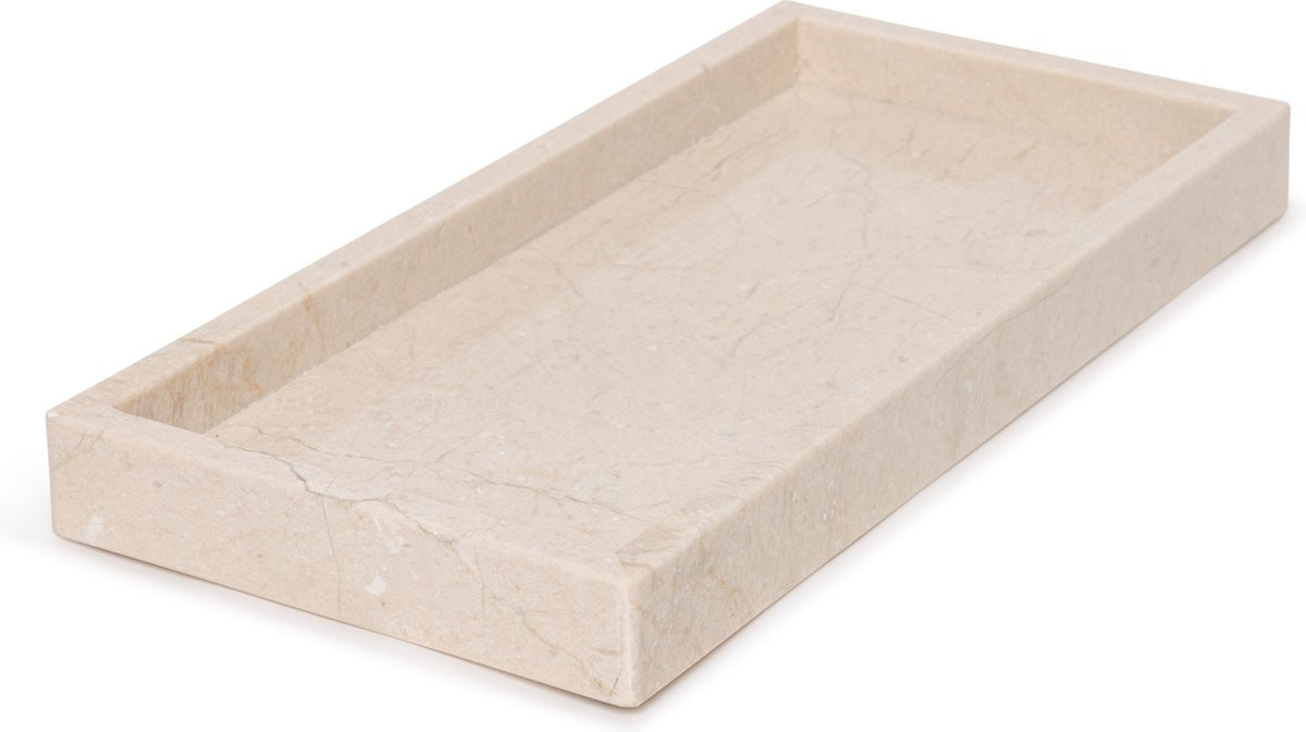 Mooisa Marmeren Dienblad Beige 15 x 30 cm