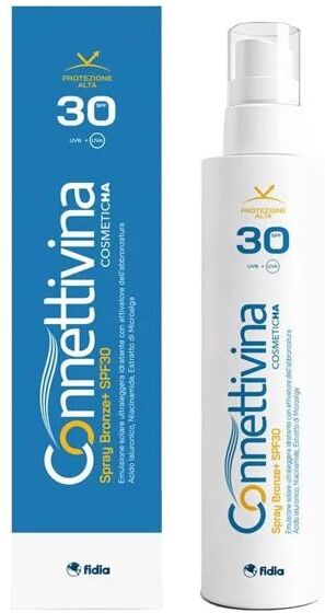 Connettivina Spray Bronze Abbronzante Solare Spf 30+ 180 Ml