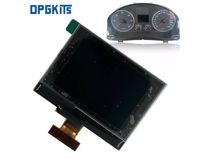 Écran d'affichage LCD pour tableau de bord, pour Golf V/Touran/Passat/Jetta, remplacement de tableau de bord de voiture, 1TD920862 92290206