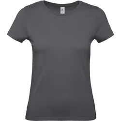 B&C Damen T-Shirt #E150 TW02T dark grey (solid) S