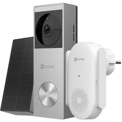 Ezviz, Klingel + Türsprechanlage, HP3 Pro Video-Türklingel (Drahtgebunden, Kabellos, WLAN)