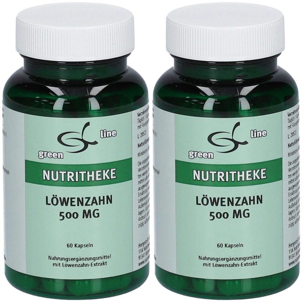 Löwenzahn 500 mg Kapseln 2x 2x60 St