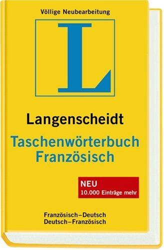 Redaktion Langenscheidt - Langenscheidt Taschenwörterbuch Französisch, Neubearbeitung - Preis vom 17.10.2026 19:25:27 h