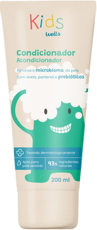 Kids Wells Condicionador de Cabelo Aveia 200 ml