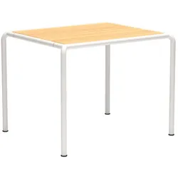 Avanti Outdoor Esstisch Modular Kiefer Weiß 83 cm