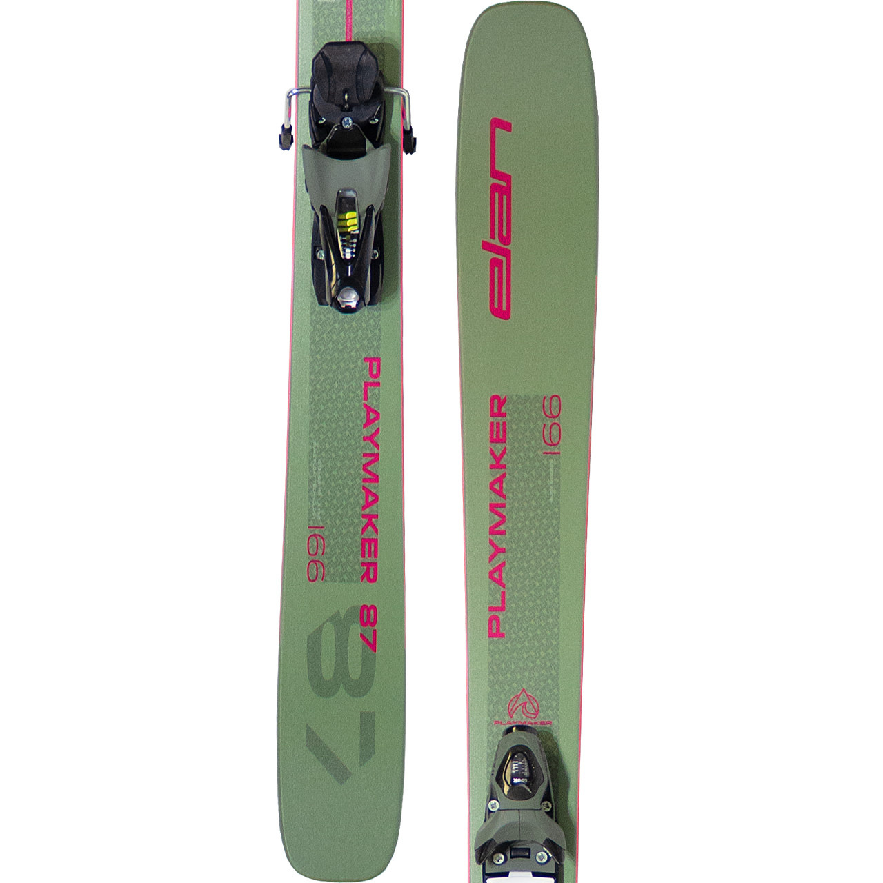 Elan Playmaker 87 SET incl. Look SPX 11 Khaki/black - 156 cm