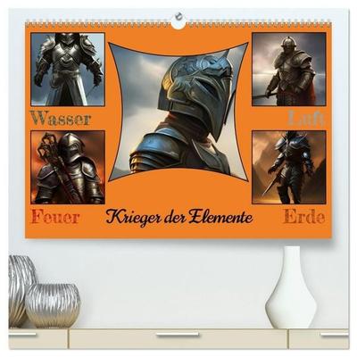 Krieger der Elemente (hochwertiger Premium Wandkalender 2027 DIN A2 quer), Kunstdruck in Hochglanz