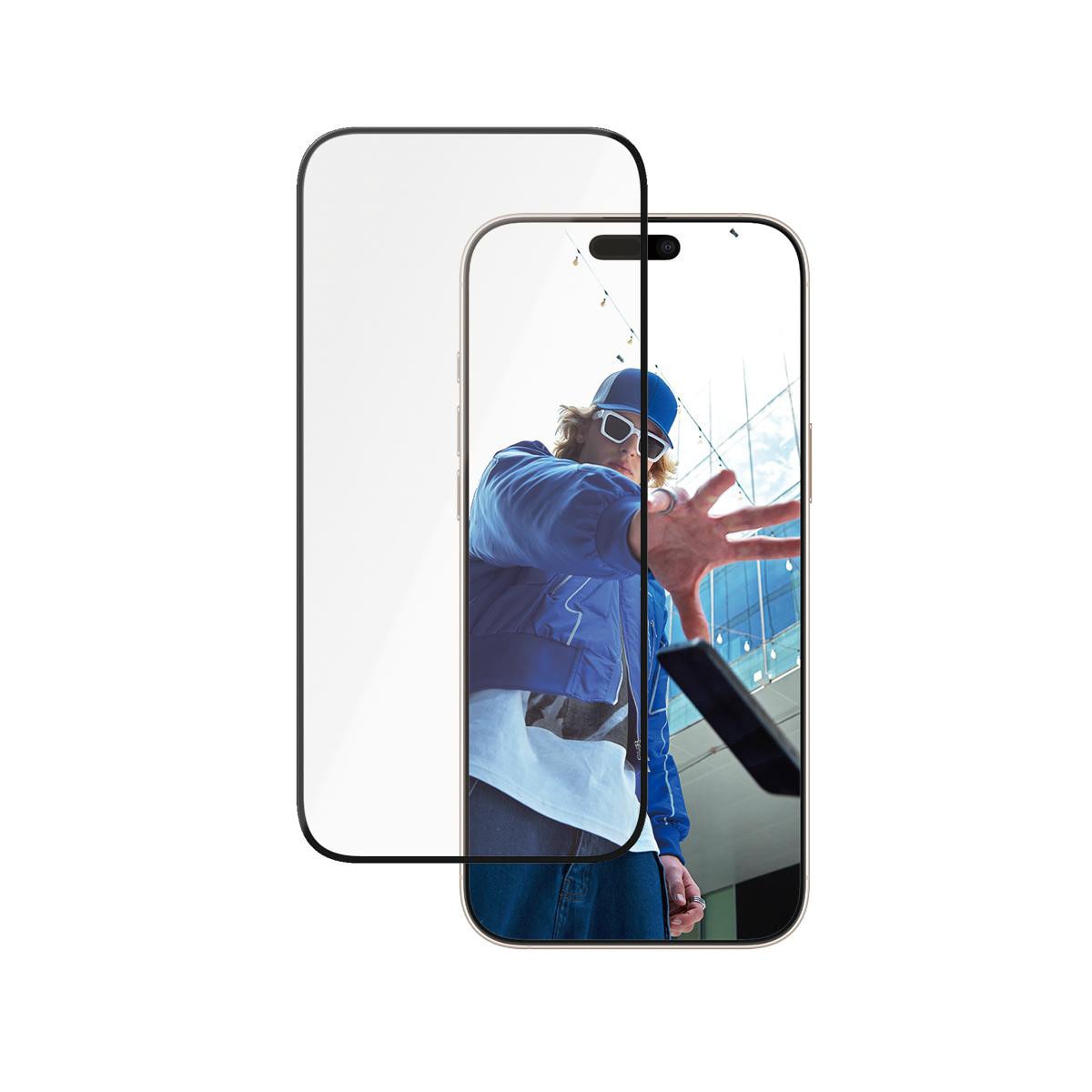 PanzerGlass Ceramic Displayschutz iPhone 16 Pro Max Ultra-Wide Fit 2856