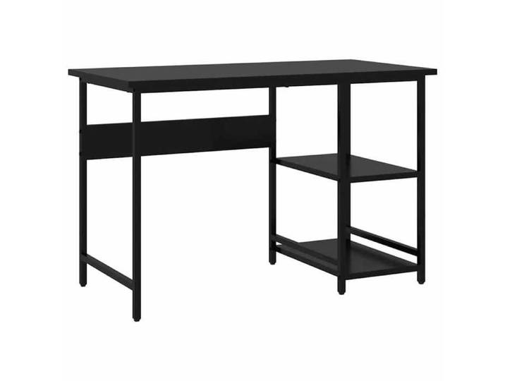 Promotion d'octobre  Bureau/Table de Travail - Pour Enfant/adulte - Noir 105x55x72 cm MDF et métal FR27