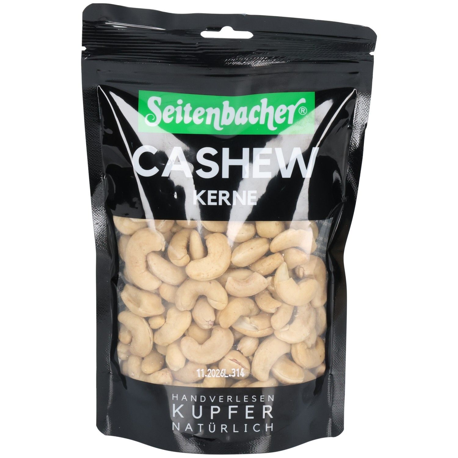 Seitenbacher Cashewkerne 225 g Nüsse