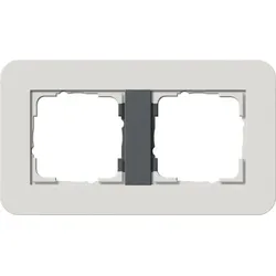 Gira Abdeckrahmen 2fach 0212421